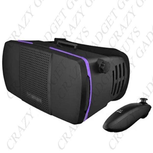 Storm II Version Virtual Reality Adjustable 3D Glasses with Bluetooth Gyroscope Gamepad