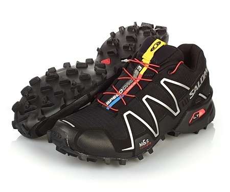 Authentic SALOMON SPEEDCROSS 3 BLACK. AVAILABLE SIZES UK 7 8 9 10 11