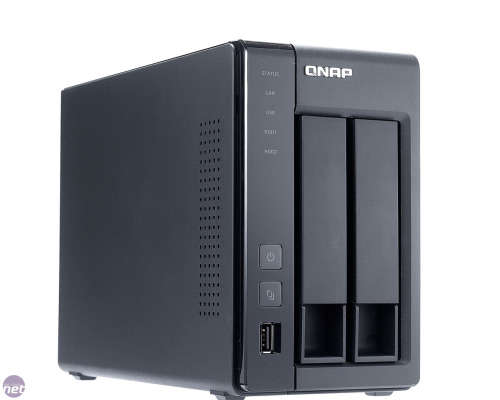 QNAP TS-219P II  2X 2TB WD HDD (4TB) 2 Bay All-in-One Desktop Turbo NAS Server for Home and SOHO