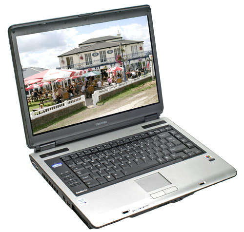 TOSHIBA SATELITE A100 Intel Core Duo T2300 @ 1.66GHz 1.67GHz , 80GB HDD, 2GB RAM, WINDOWS 10, OFFICE