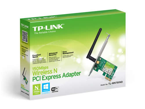 TP-LINK 150Mbps Wireless N PCI Express Adapter TL-WN781ND