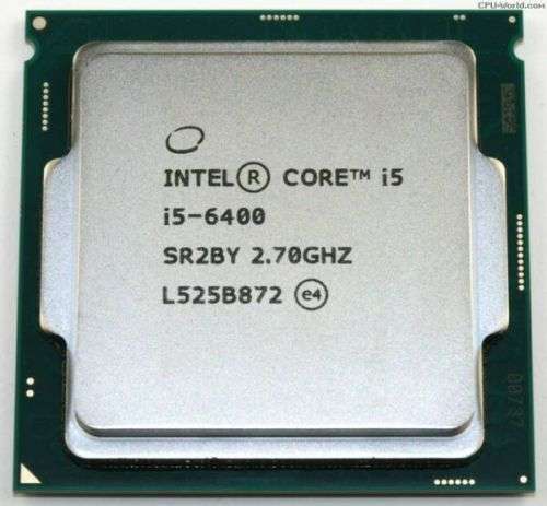 Intel® Core i5-6400 Processor 6M Cache, up to 3.30 GHz, Socket LGA1150