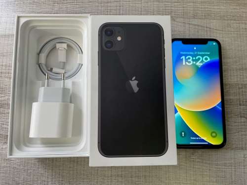 IPHONE 11 256GB BLACK WITH BOX