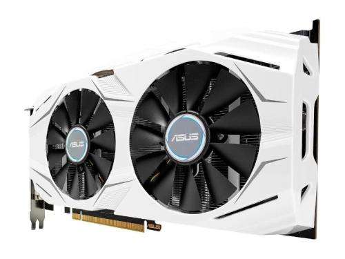 Asus GeForce GTX 1070 OC DUAL-GTX1070-O8G Dual 8GB GDDR5 256bit PCI-E 3.0 White Desktop Graphics Car