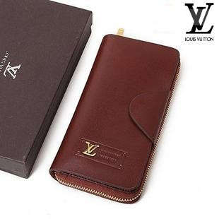Louis Vuitton LV   GENUINE LEATHER  BROWN purse/ wallet