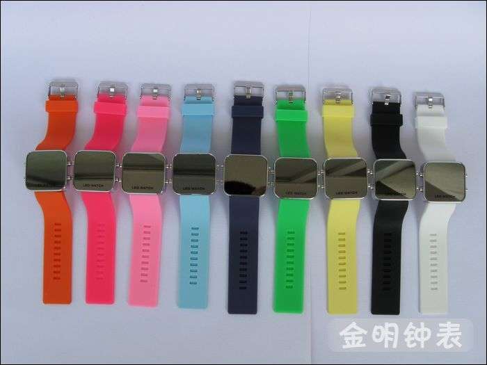 1X LED SILICONE WATCH