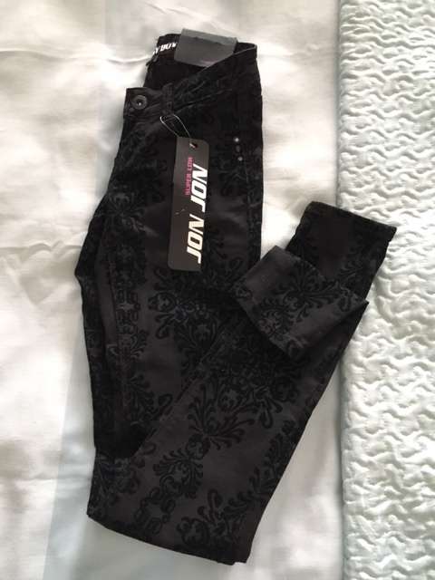 SISSY BOY BLACK SKINNY JEANS