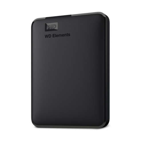 WD Elements Portable 1TB Black Worldwide Portable Hard Drive