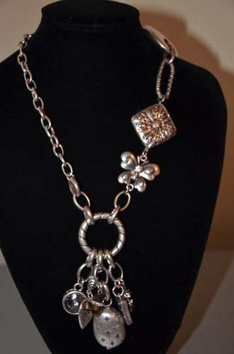 Long Tibetan Silver Necklace