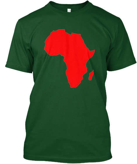 Africa Map TSHIRT