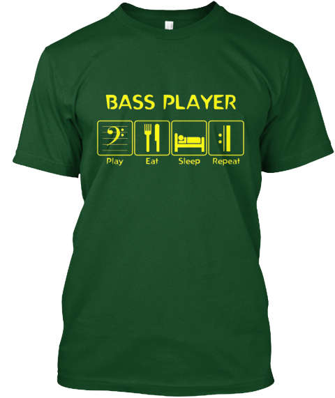 Bass Guitar Player TSHIRT