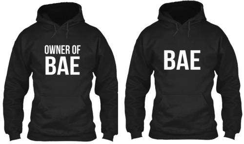 Couple Matching Hoodies in pairs (Owner of Bae & Bae)