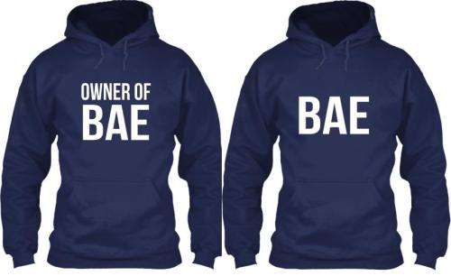 Couple Matching Hoodies in pairs (Owner of Bae & Bae)