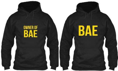 Couple Matching Hoodies in pairs (Owner of Bae & Bae)