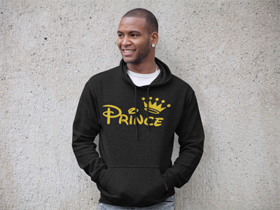 Couple Matching Hoodies in pairs (Prince/Princess)