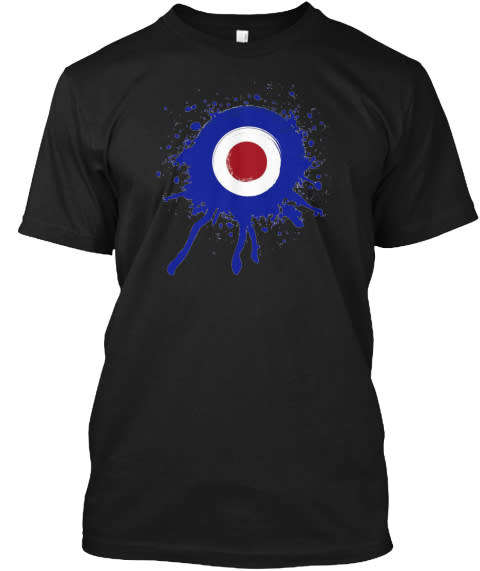 Splashed Stylish Target T-Shirt