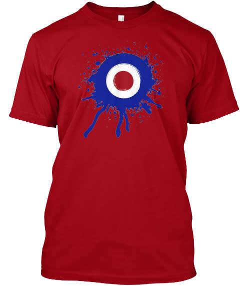 Splashed Stylish Target T-Shirt