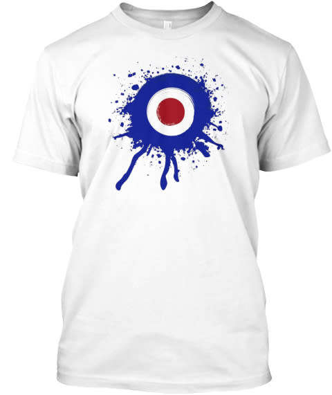 Splashed Stylish Target T-Shirt