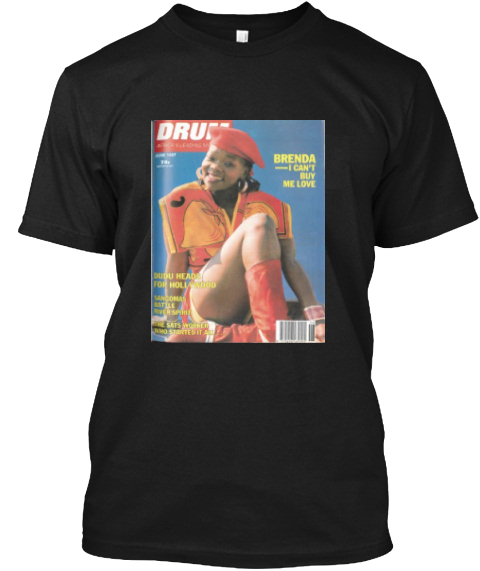 Brenda Fassie Drum Cover T-Shirt