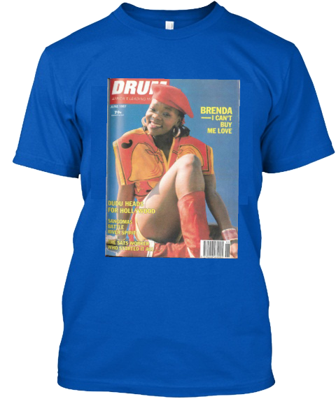 Brenda Fassie Drum Cover T-Shirt