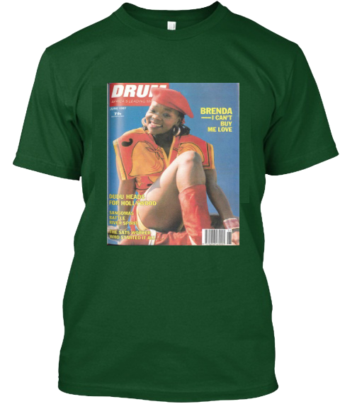 Brenda Fassie Drum Cover T-Shirt