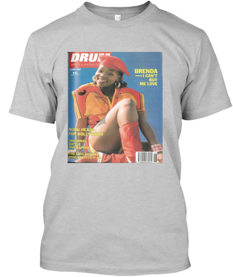 Brenda Fassie Drum Cover T-Shirt