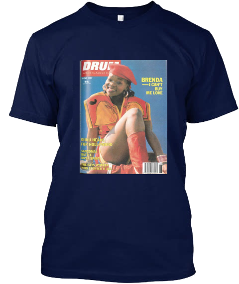 Brenda Fassie Drum Cover T-Shirt
