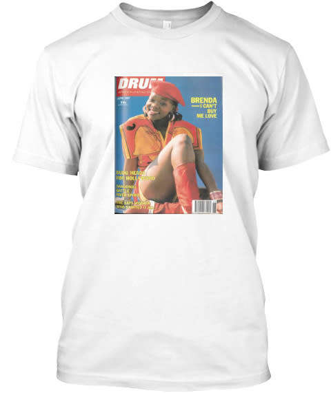 Brenda Fassie Drum Cover T-Shirt