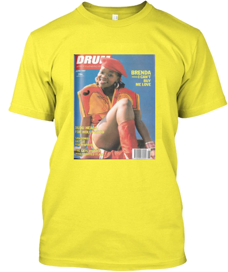 Brenda Fassie Drum Cover T-Shirt