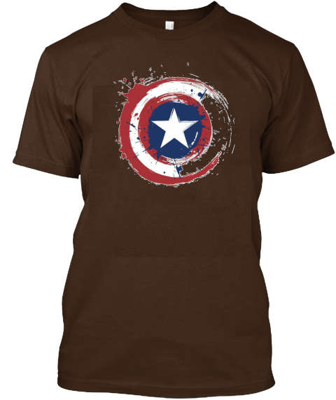 Captain America artistic T-shirt