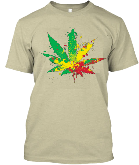 Graphic Rasta Vegetarian T-Shirt