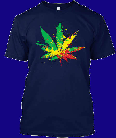 Graphic Rasta Vegetarian T-Shirt