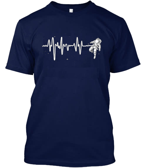 Astronaut Heartbeat T-SHIRT