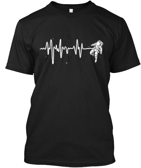Astronaut Heartbeat T-SHIRT
