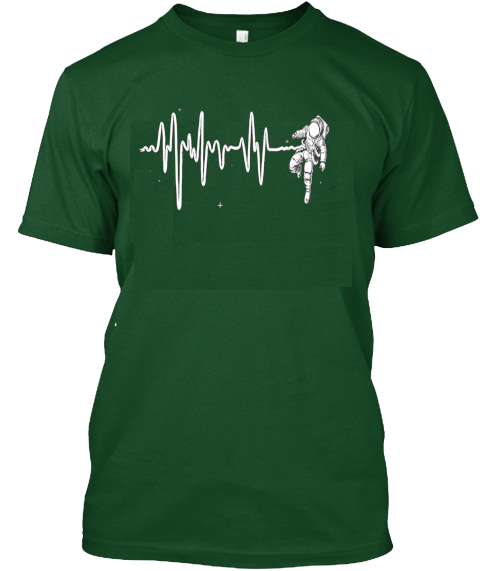 Astronaut Heartbeat T-SHIRT