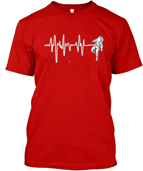Astronaut Heartbeat T-SHIRT