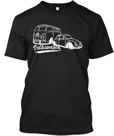 Vintage Volkswagen Vehicles T-Shirt