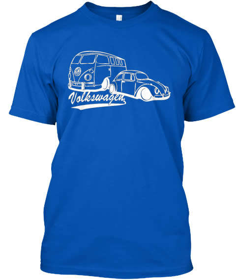 Vintage Volkswagen Vehicles T-Shirt