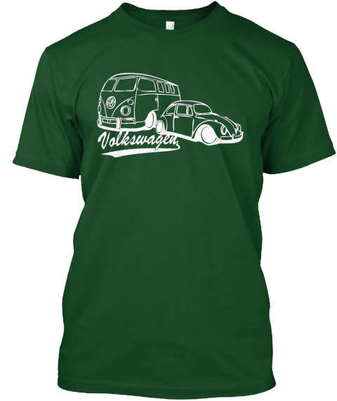 Vintage Volkswagen Vehicles T-Shirt