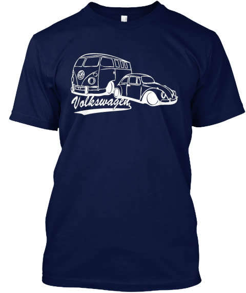 Vintage Volkswagen Vehicles T-Shirt