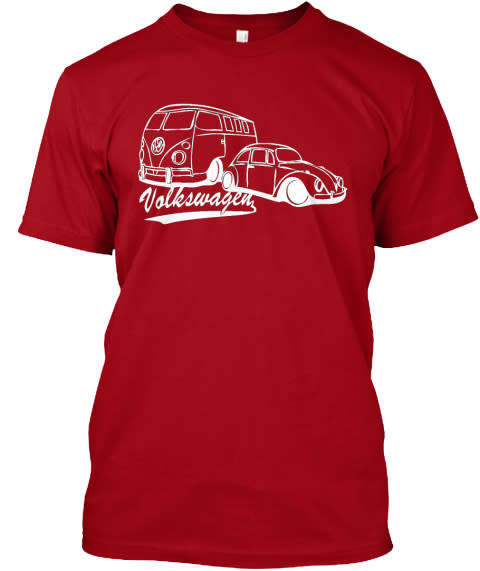 Vintage Volkswagen Vehicles T-Shirt