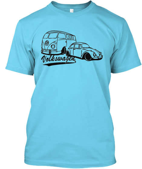 Vintage Volkswagen Vehicles T-Shirt