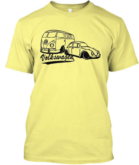 Vintage Volkswagen Vehicles T-Shirt