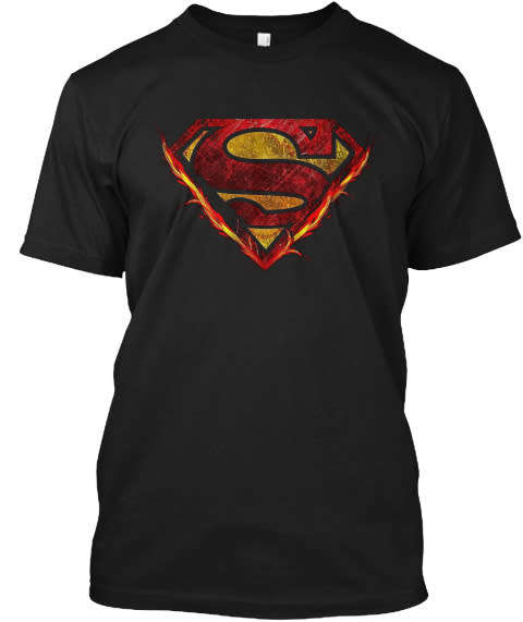 Flamed Superman T-Shirt