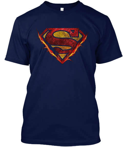 Flamed Superman T-Shirt