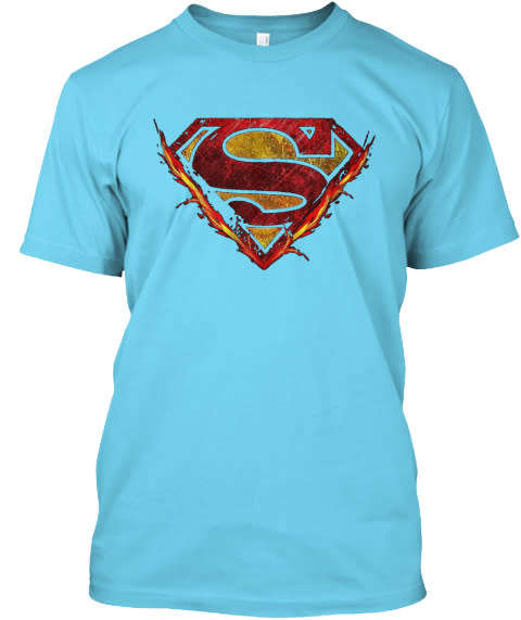 Flamed Superman T-Shirt