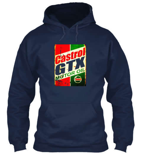 Castrol Oil Hoodie
