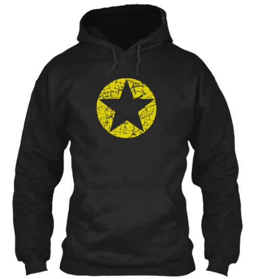Grundged Star Hoodie