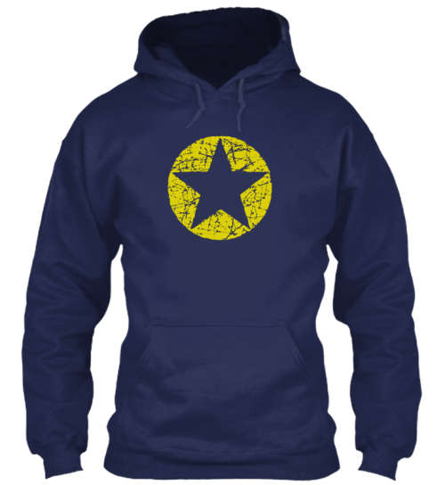 Grundged Star Hoodie