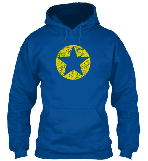 Grundged Star Hoodie